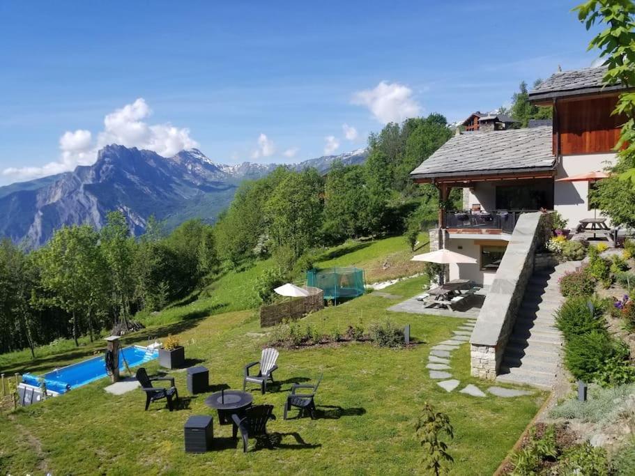 Appartement En Chalet Individuel Sauna Piscine Valmeinier Exteriér fotografie