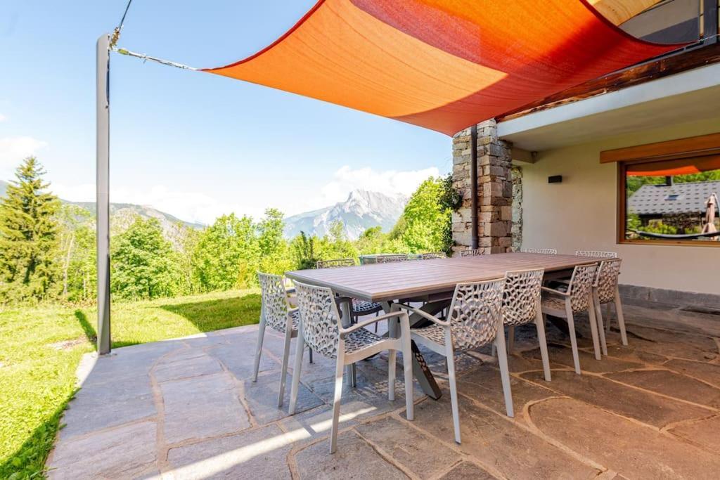 Appartement En Chalet Individuel Sauna Piscine Valmeinier Exteriér fotografie