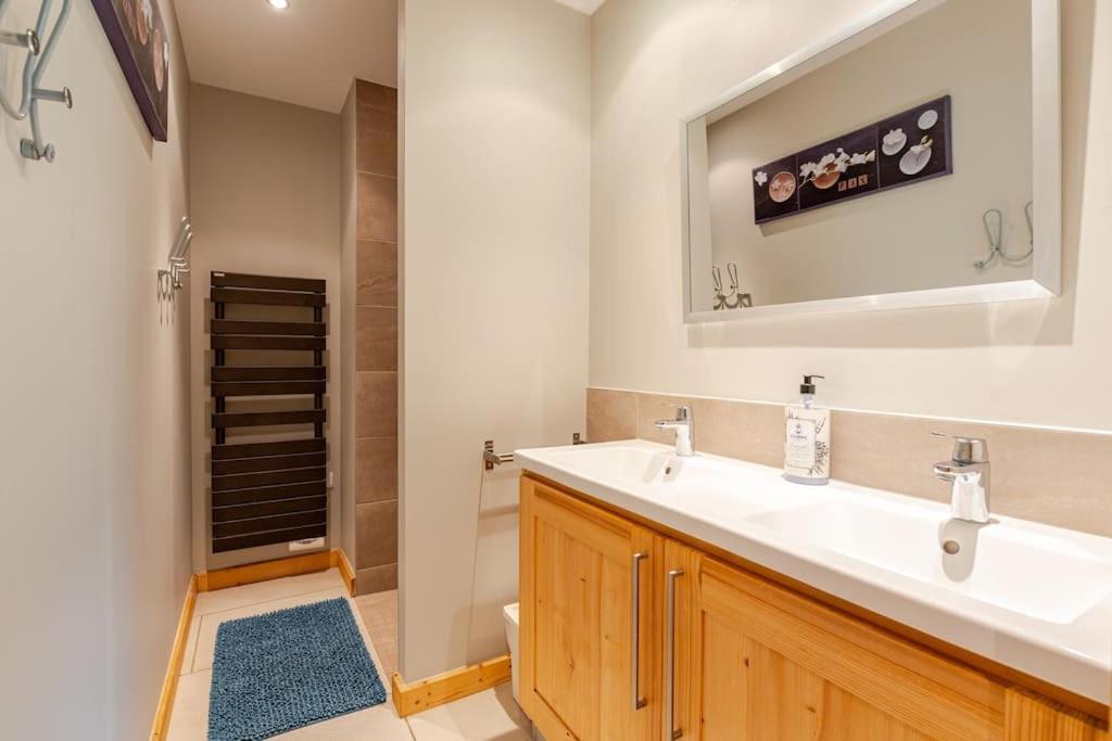 Appartement En Chalet Individuel Sauna Piscine Valmeinier Exteriér fotografie