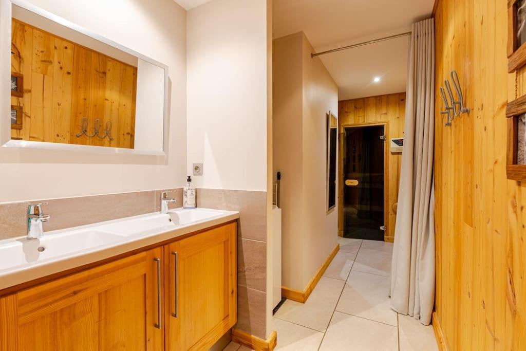 Appartement En Chalet Individuel Sauna Piscine Valmeinier Exteriér fotografie